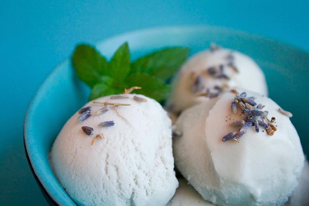 lavender ice cream